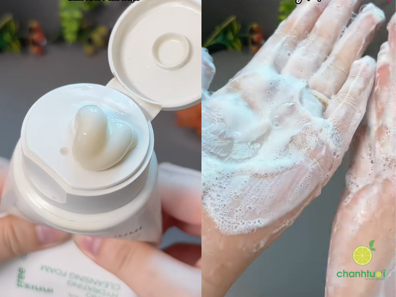 Sữa rửa mặt innisfree trà xanh (4)