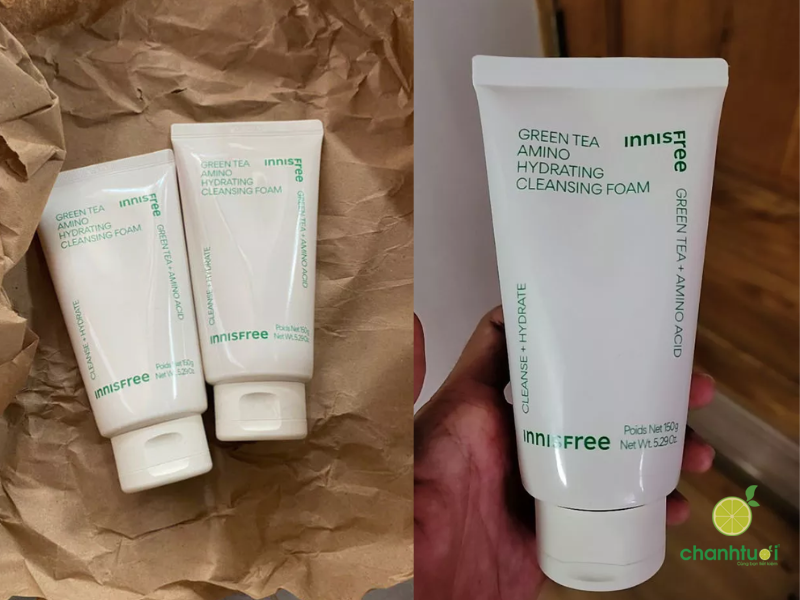 Sữa rửa mặt innisfree trà xanh