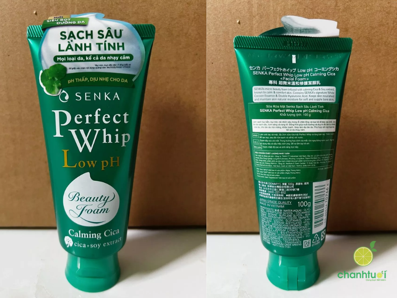 sữa rửa mặt rau má Senka (1)