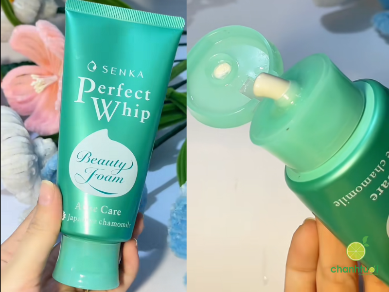 sữa rửa mặt senka cho da dầu mụn (2)