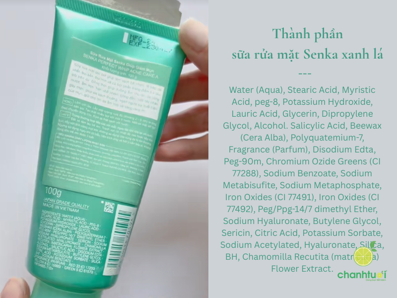 sữa rửa mặt senka cho da dầu mụn (4)