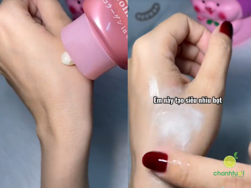 Sữa rửa mặt Senka hồng (5)-1