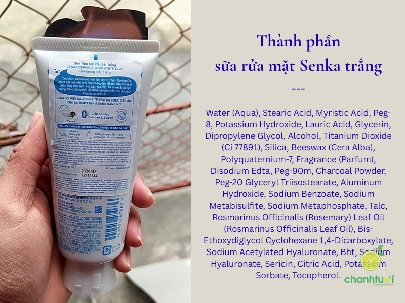 sữa rửa mặt Senka trắng (3)