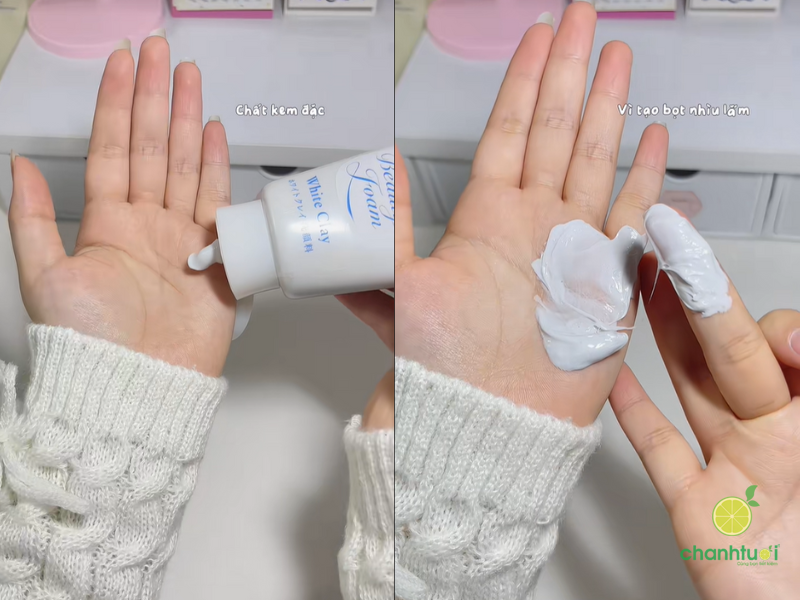 sữa rửa mặt Senka trắng (4)