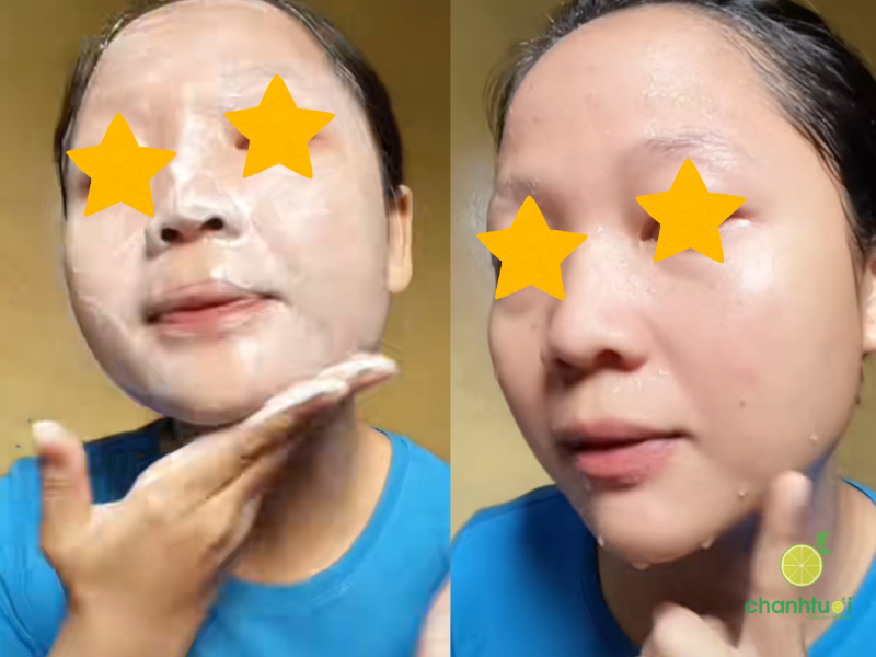 sữa rửa mặt Senka xanh dương (3)