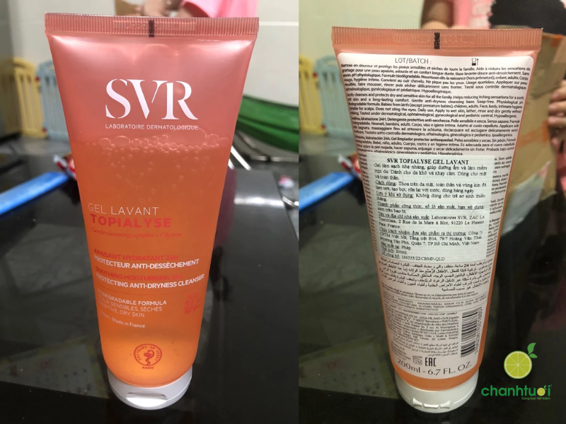 sữa rửa mặt SVR cho da khô (2)