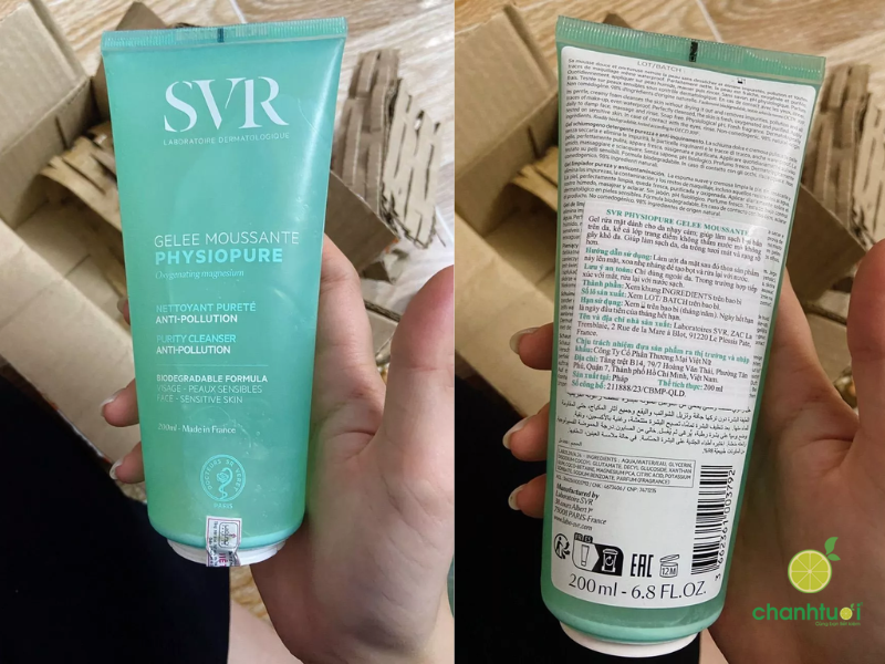 sữa rửa mặt svr cho da nhạy cảm (3)