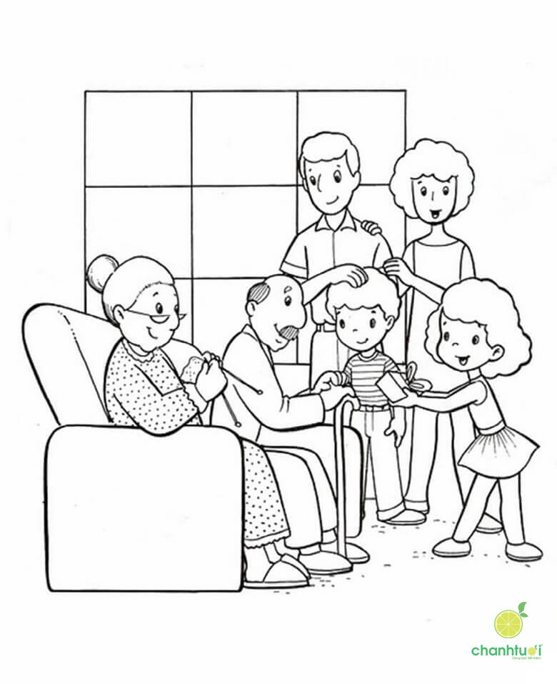 tranh-to-mau-ong-ba-va-ca-nha