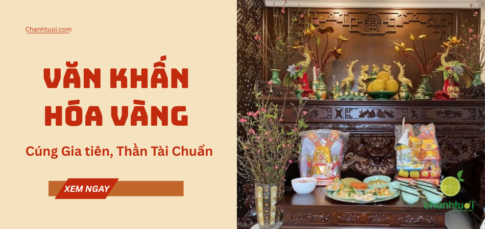 3 Bài Văn khấn hóa vàng cúng Gia tiên, Thần tài chuẩn nhất 2026