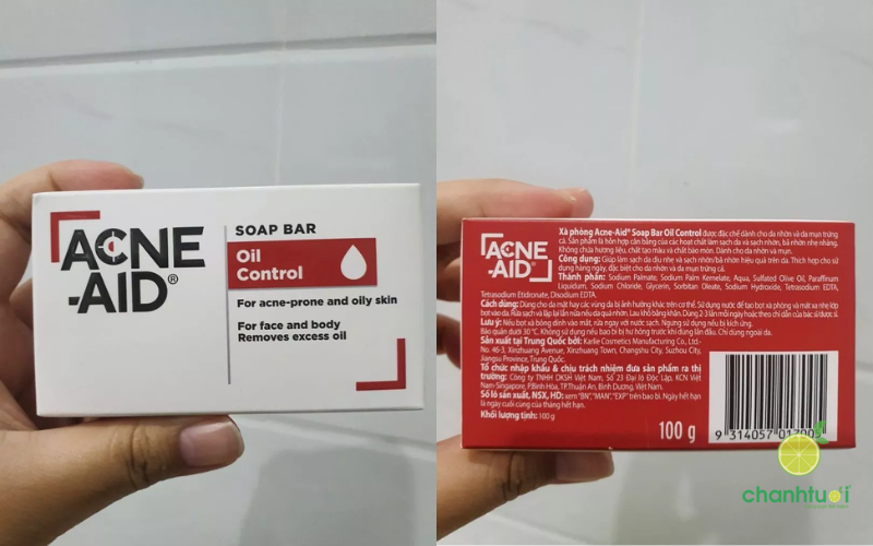 Xà phòng rửa mặt Acne-Aid (1)