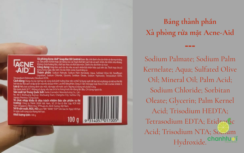 Xà phòng rửa mặt Acne-Aid (6)