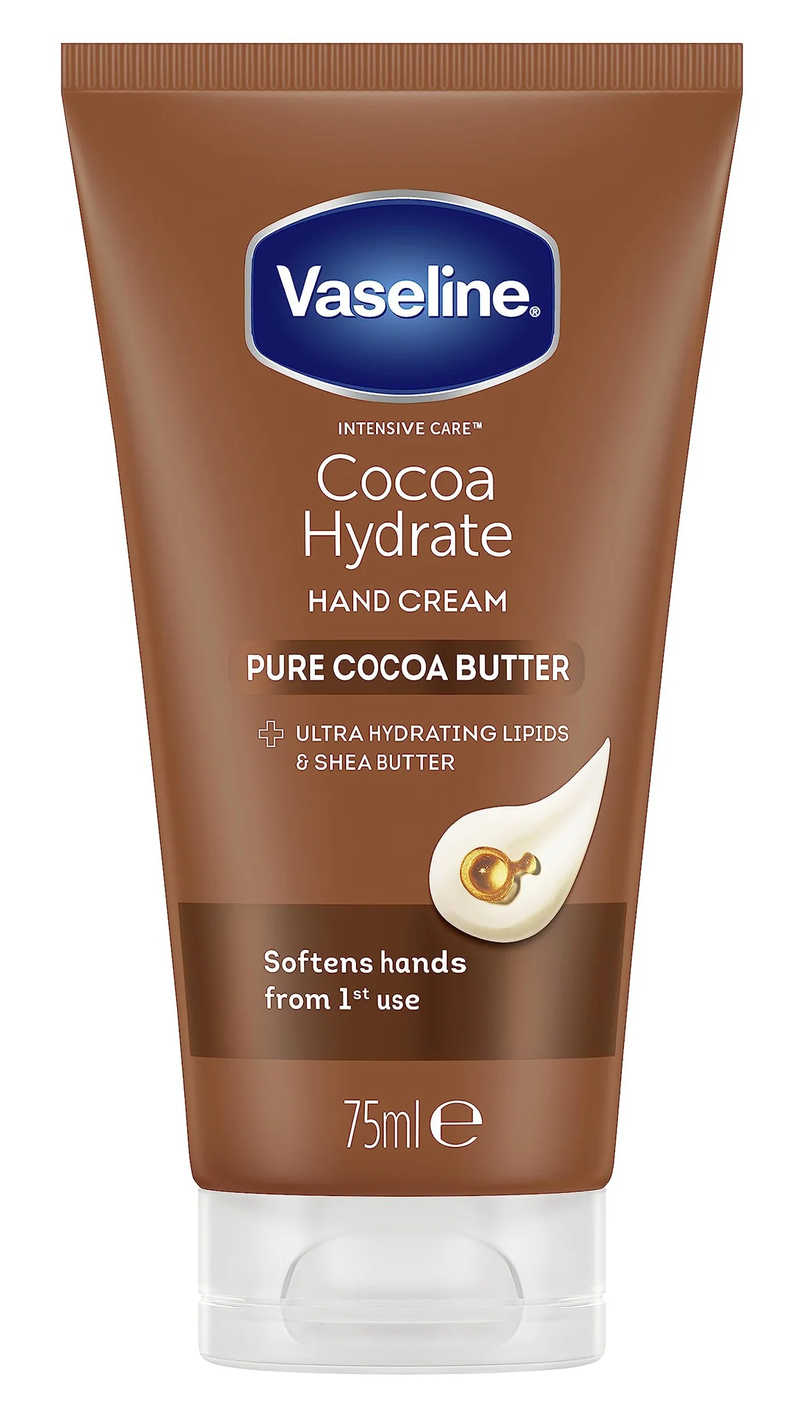 Vaseline Intensive Care Cocoa Hydrate Moisturiser With Ultra-hydrating Lipids And Shea Butter Hand Cream