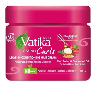 Dầu xả tóc Vatika Effortless Curls Leave-In-Conditioning Hair Cream