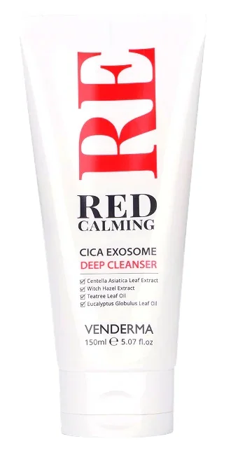 VENDERMA Red Calming Cica Exosome Deep Cleanser