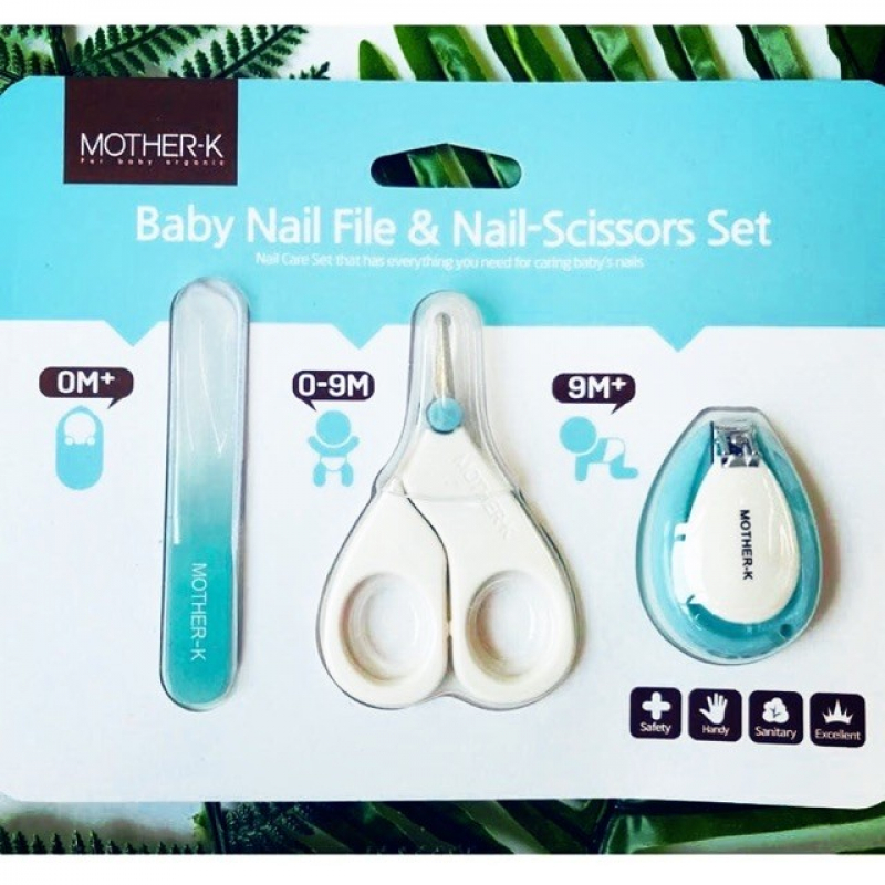 Bộ cắt móng tay trẻ em Mother -K Hàn Quốc