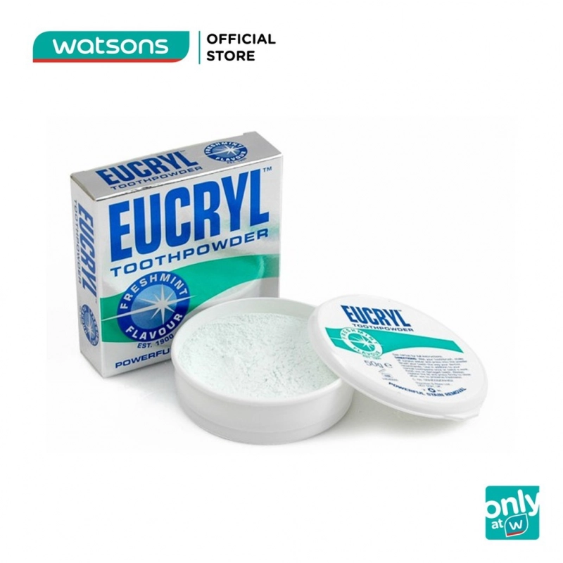 Bột Đánh Răng Tẩy Trắng Eucryl Toothpowder