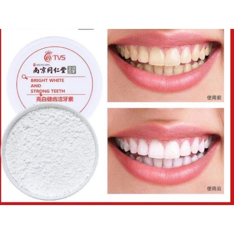 Bột Đánh Răng Tẩy Trắng Nanjing Tongrentang