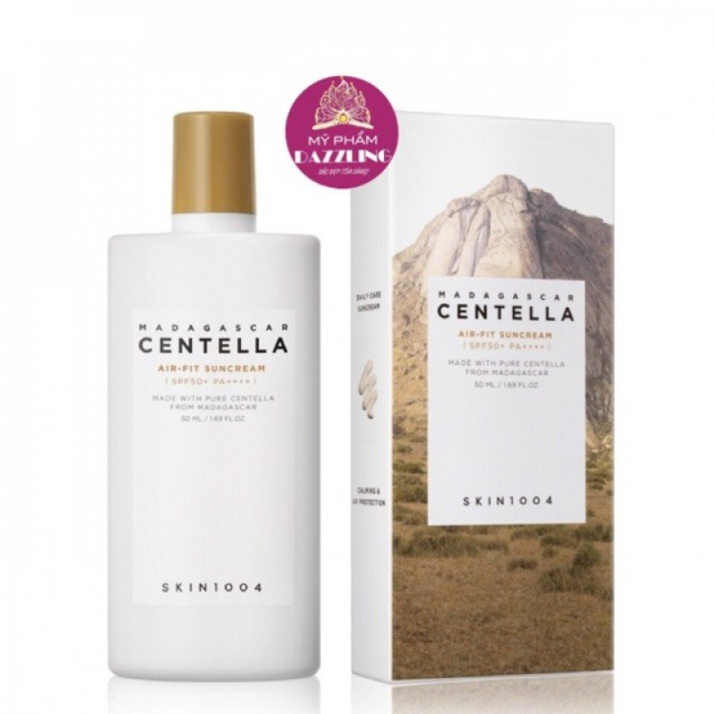 Kem Chống Nắng Rau Má Mỏng Nhẹ, Không Trôi Skin1004 Madagascar Centella