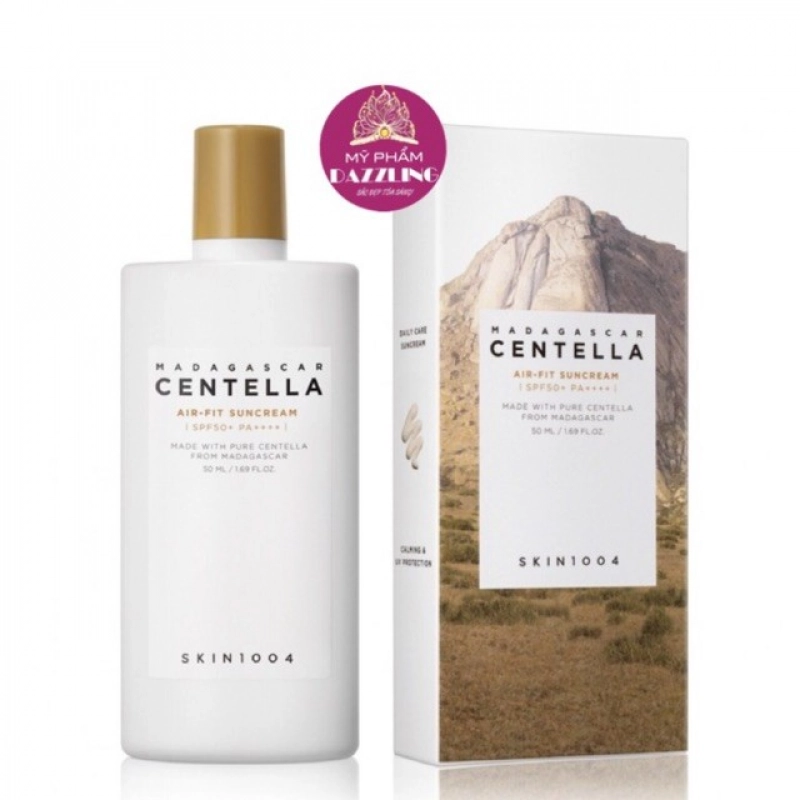 Kem Chống Nắng Rau Má Mỏng Nhẹ, Không Trôi Skin1004 Madagascar Centella