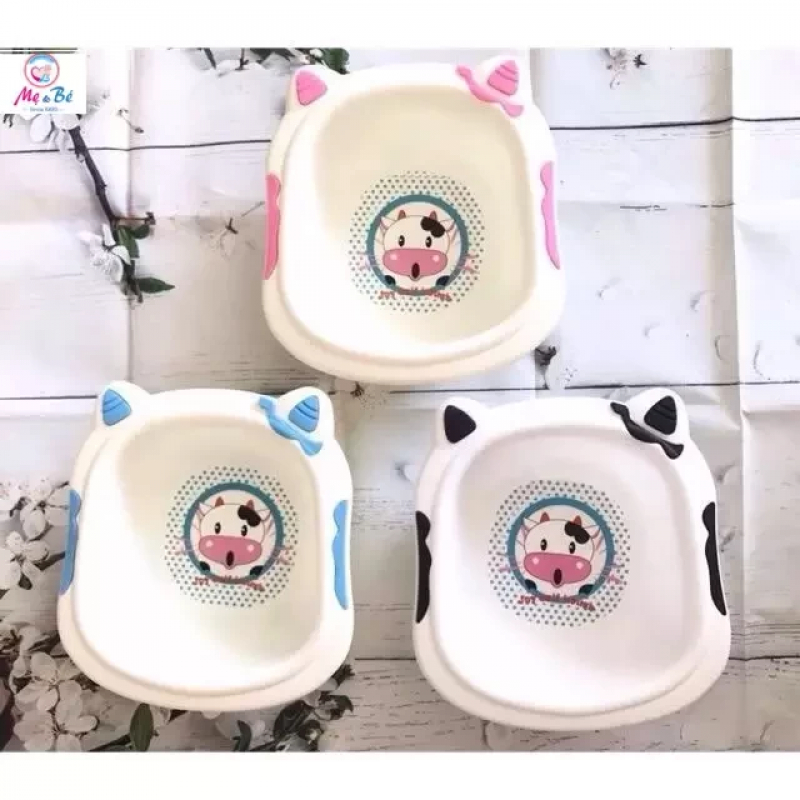 Chậu Rửa Mặt Hình Bò Sữa