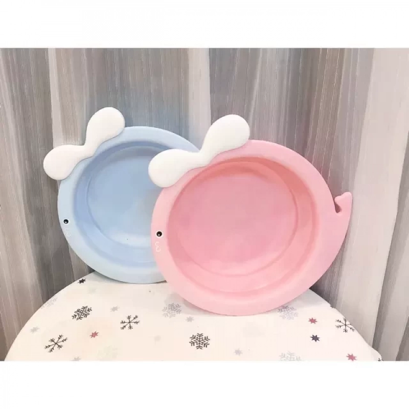 Máy giặt gấp cá heo