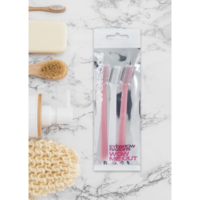 Dao Cạo Lông Mày Watsons (Bộ 3 cây)