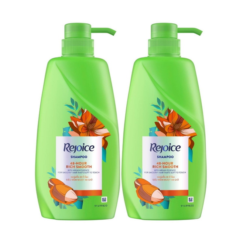 Dầu gội siêu mềm mượt 48h Rejoice Rich Smooth