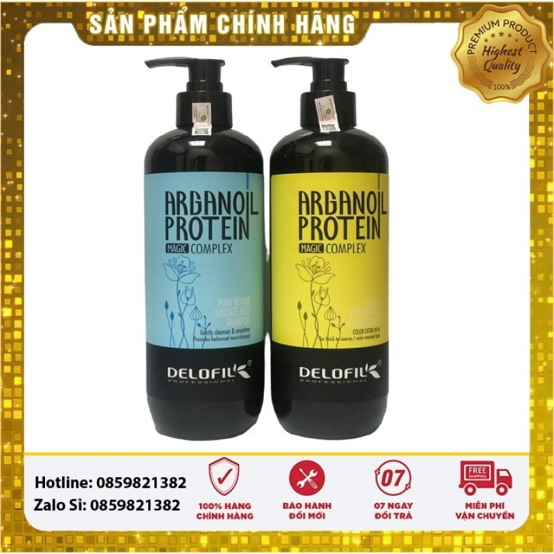 BỘ DẦU GỘI DẦU XẢ DƯỠNG ẨM PHỤC HỒI DELOFIL