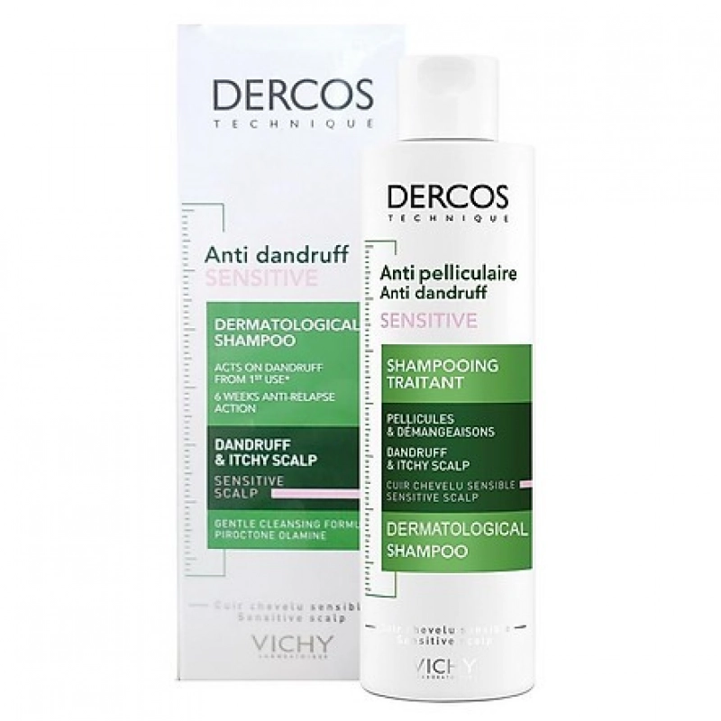 DẦU GỘI CHO TÓC DẦU DERCOS OIL CONTROL VICHY 200ml
