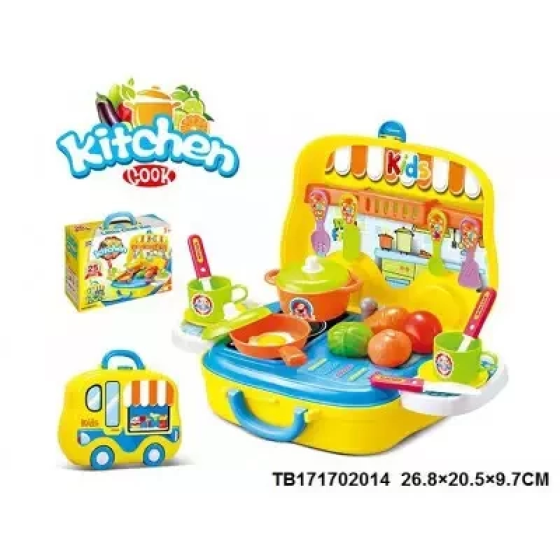 Đồ chơi nhà bếp nấu ăn cho bé hình ô tô Toys House