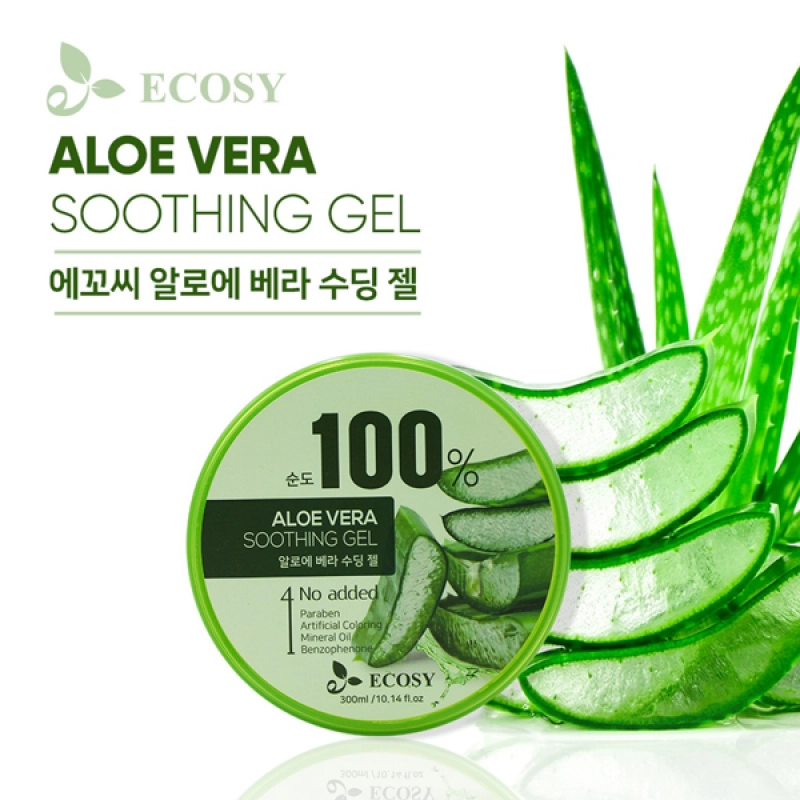 ECOSY 100% Aloe Vera Gel