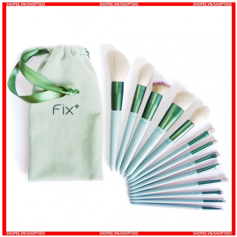 Bộ cọ trang điểm cá nhân cao cấp 13 cây Fix+