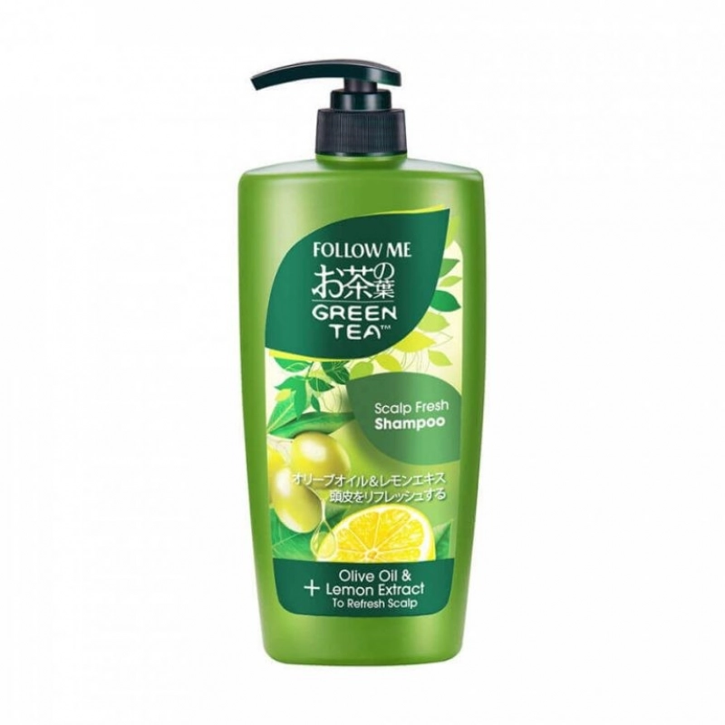 Dầu gội Follow Me Trà Xanh Thế Hệ Mới Scalp Fresh