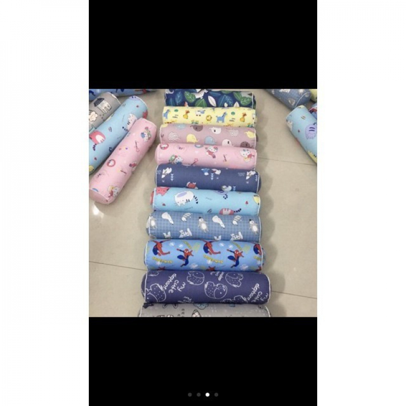 Gối ôm trẻ em vải cotton organic