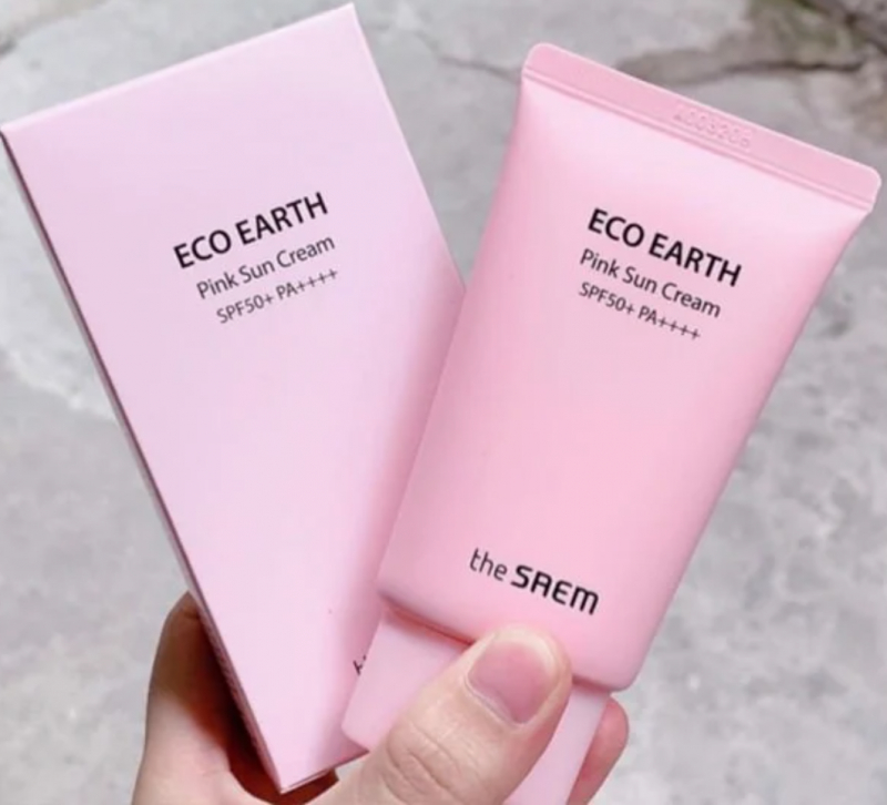 Kem Chống Nắng The Saem Eco Earth