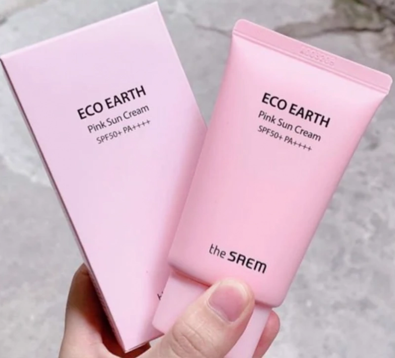 Kem Chống Nắng The Saem Eco Earth