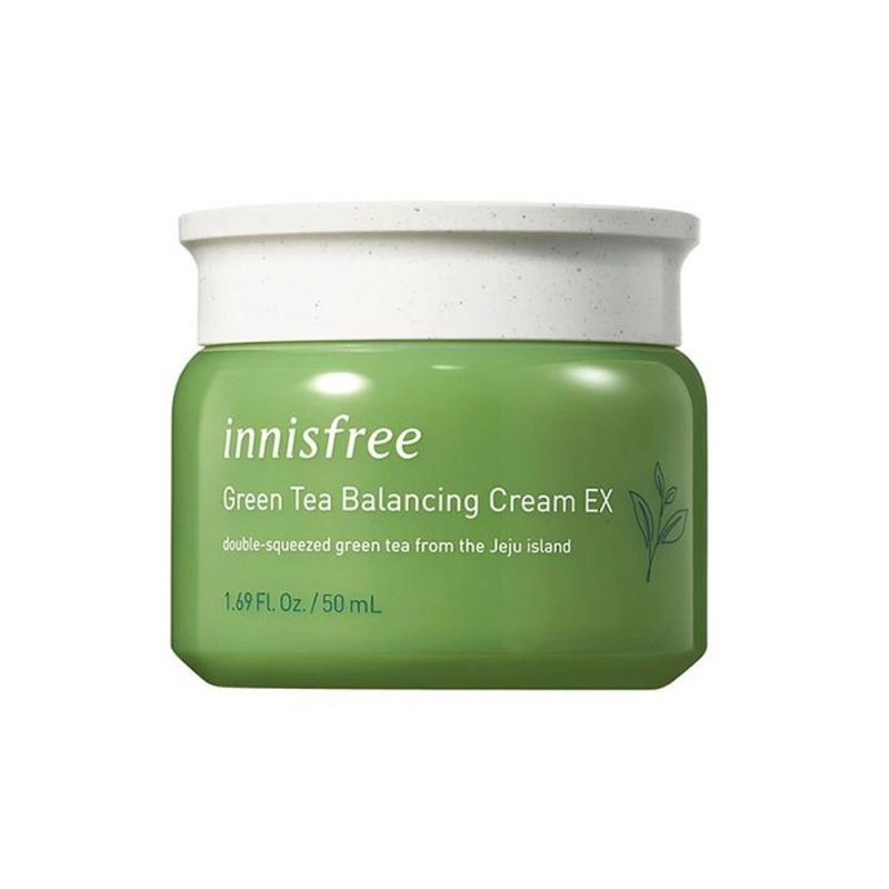 Kem Dưỡng Ẩm Trà Xanh Đảo Jeju Innisfree Green Tea Balancing Cream EX