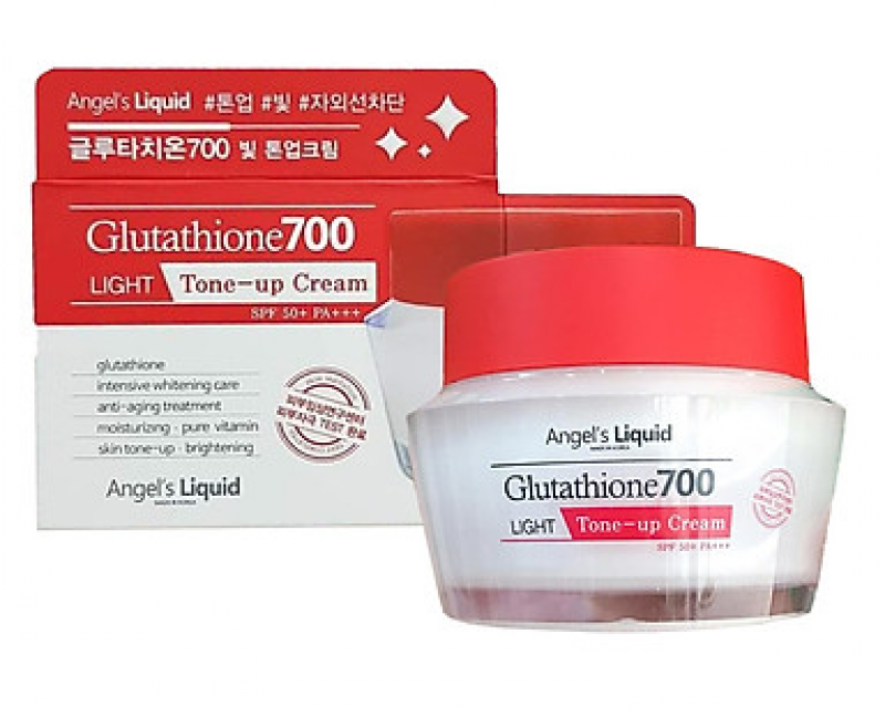 Kem dưỡng da chống nắng Angel’s Liquid Glutathione Light Tone Up