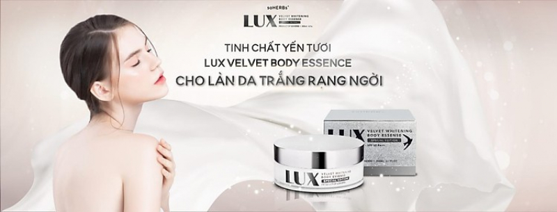 Kem dưỡng toàn thân LUX - Velvet Whitening Body Essense