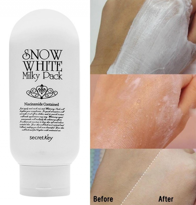 Kem dưỡng toàn thân Secret Key Snow White Milky Pack