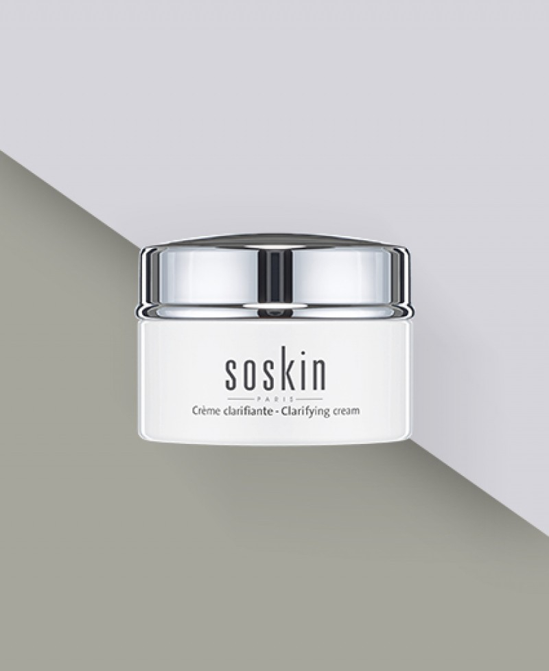 Kem dưỡng trắng da, mờ thâm nám vào ban đêm Soskin Clarifying Cream
