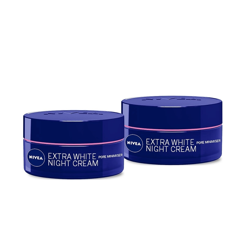 Kem Dưỡng Trắng Da Và Giúp Se Khít Lỗ Chân Lông Ban Đêm Nivea