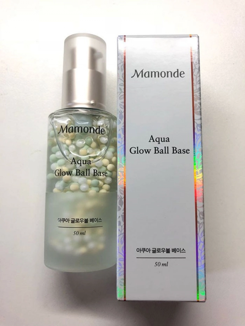 Kem lót gốc nước MAMONDE AQUA GLOW BALL BASE