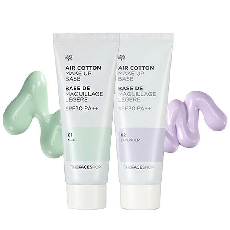 Kem lót Kiềm Dầu The Face Shop Air Cotton Makeup Base 40ml