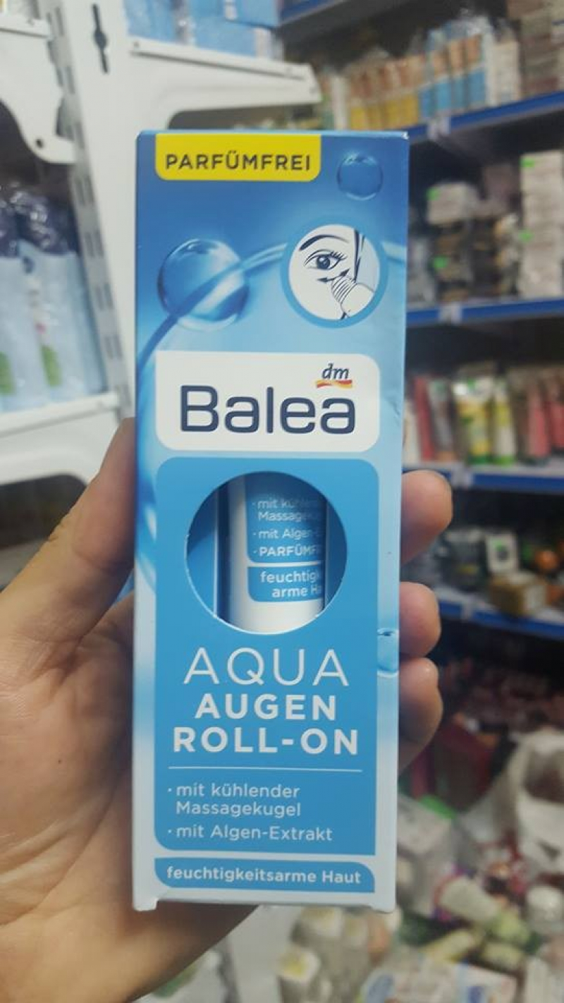 Tuýp Lăn Trị Thâm Quầng Mắt Aloe Vera 92 mới nhất 2023 25 Cây lăn mắt Balea Aqua