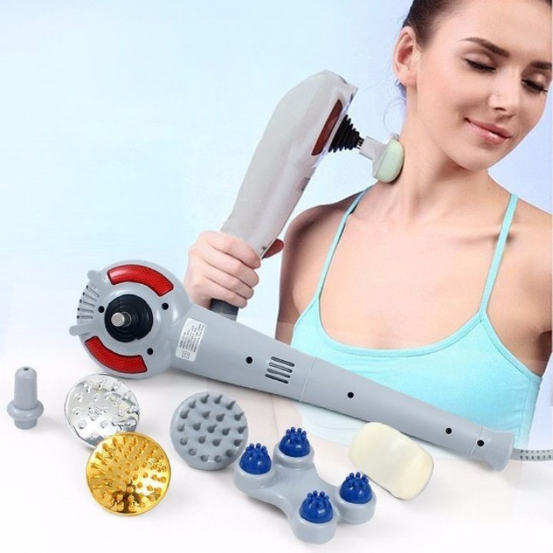 Máy cầm tay 7 đầu hồng ngoại King Massager