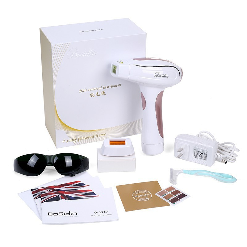 Máy triệt lông mini Bosidin D-1119 Anh Quốc