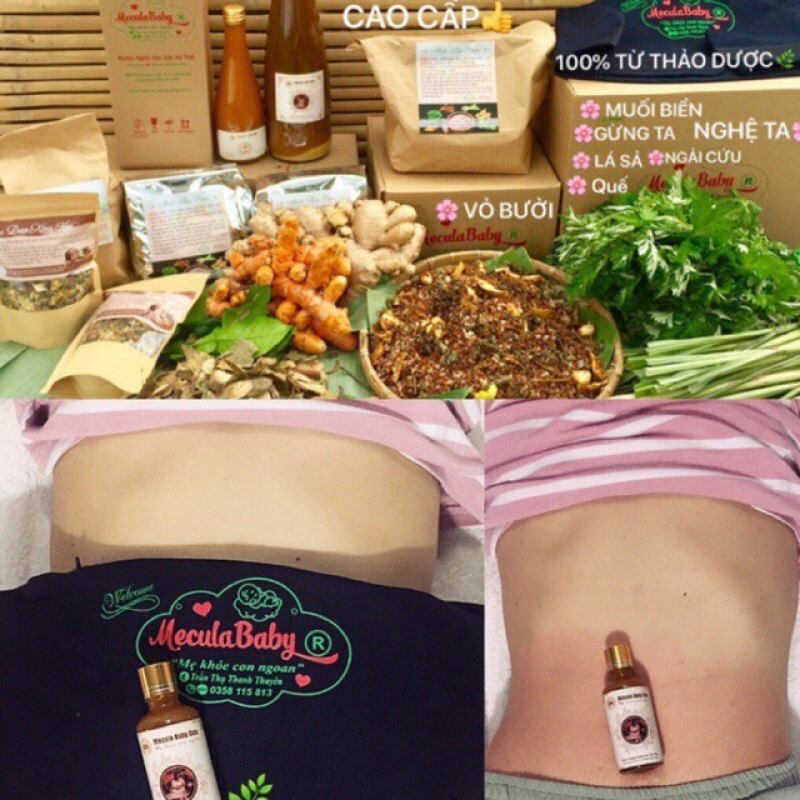 MUỐI CHƯỜM BỤNG MECULA BABY