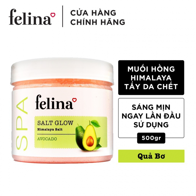 Muối tắm tẩy tế bào chết Felina