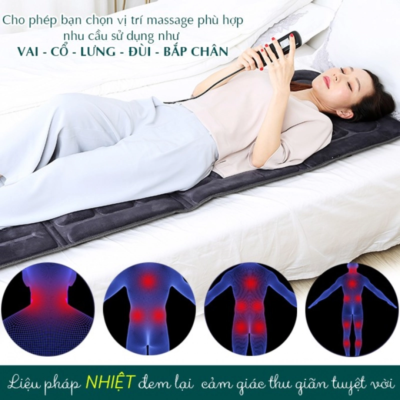 Nệm massage toàn thân Fuki Japan